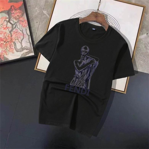 Fendi Round neck T-shirt-M-377