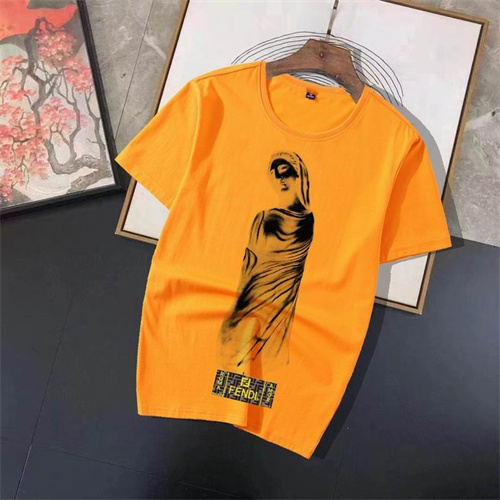 Fendi Round neck T-shirt-M-379