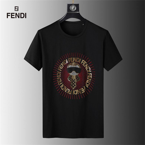 Fendi Round neck T-shirt-M-506