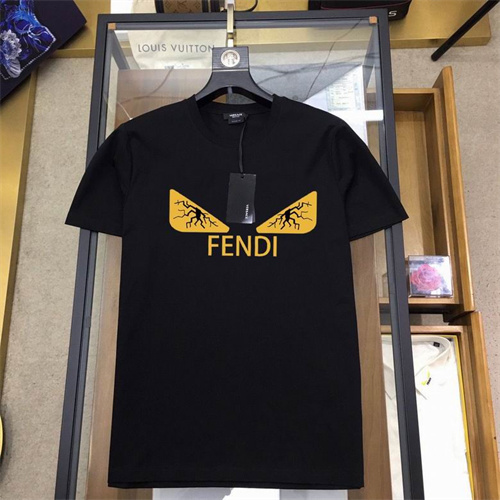 Fendi Round neck T-shirt-M-402