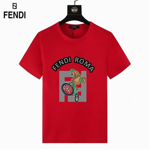 Fendi Round neck T-shirt-M-393