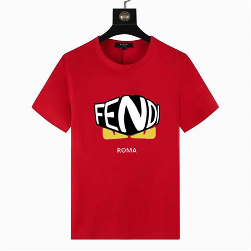 Fendi Round neck T-shirt-M-412
