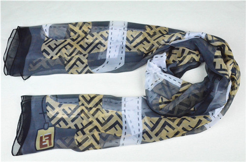 FENDI Silk Scarf-013