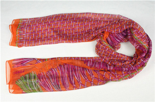 FENDI Silk Scarf-032