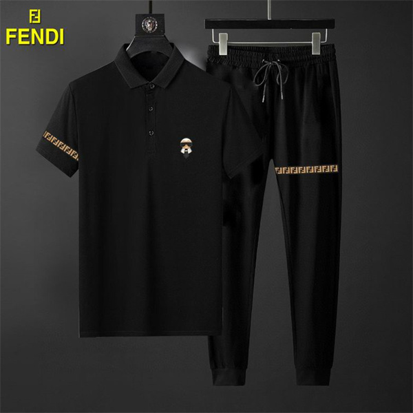 Fendi T-shirt(Suits)-086