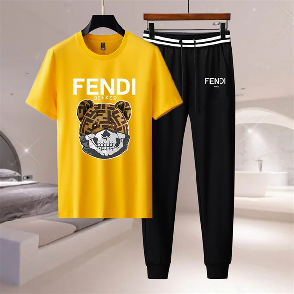 Fendi T-shirt(Suits)-027