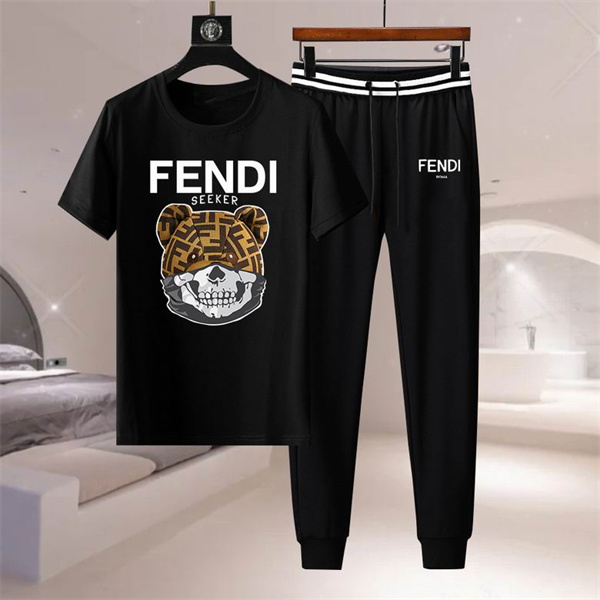 Fendi T-shirt(Suits)-026