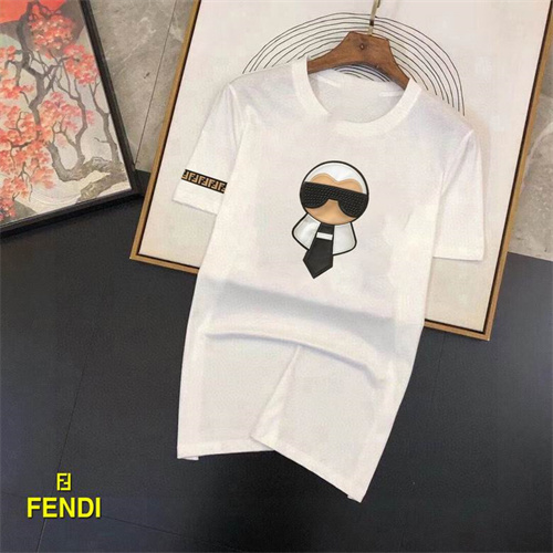 Fendi Round neck T-shirt-M-502