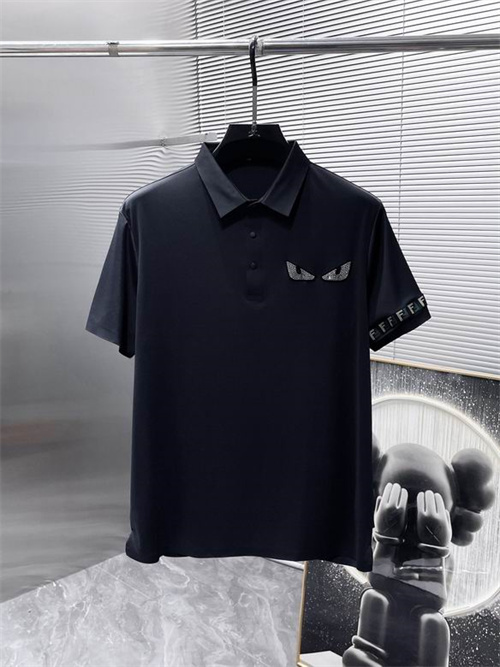 Fendi Lapel T-shirts-M-0101