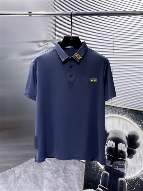 Fendi Lapel T-shirts-M-0112
