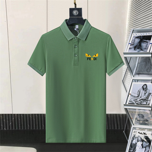 Fendi Lapel T-shirts-M-0021