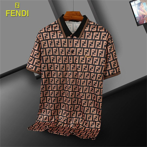 Fendi Lapel T-shirts-M-0090