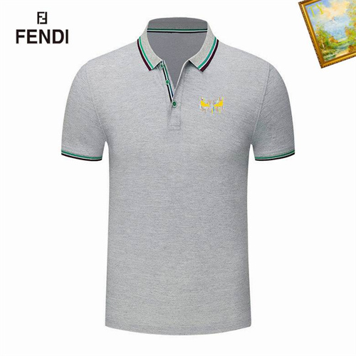 Fendi Lapel T-shirts-M-0153