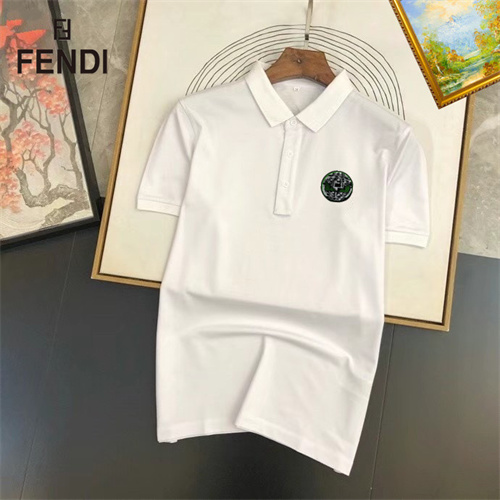 Fendi Lapel T-shirts-M-0040