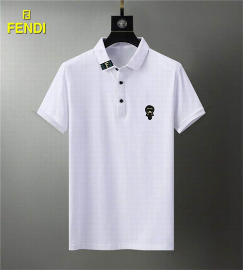 Fendi Lapel T-shirts-M-0092
