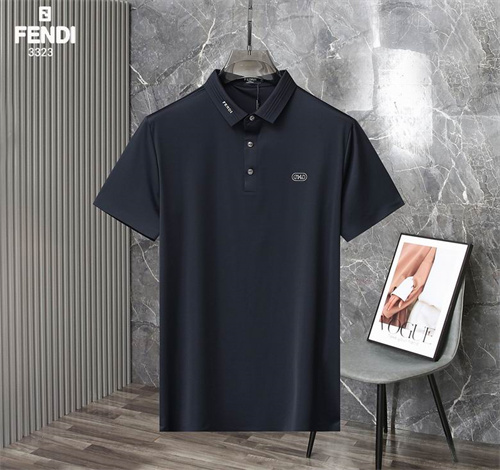 Fendi Lapel T-shirts-M-0177