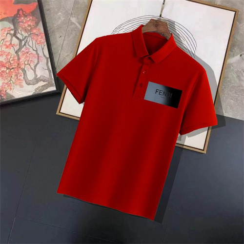 Fendi Lapel T-shirts-M-0077