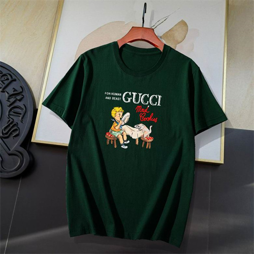 Gucci Round neck T-shirt-M-0238