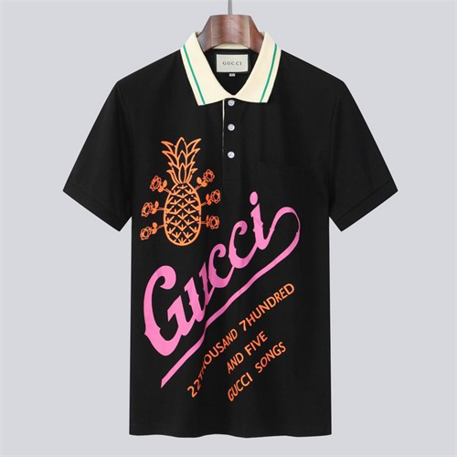 Gucci Lapel T-shirts-M-0494