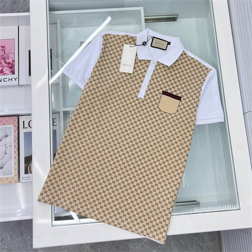 Gucci Lapel T-shirts-M-0570