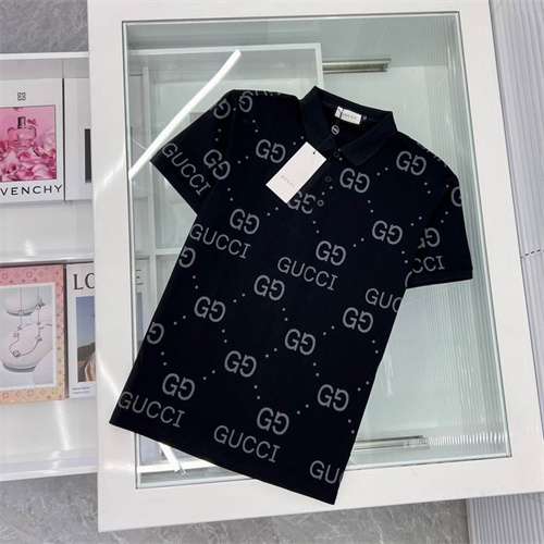 Gucci Lapel T-shirts-M-0581