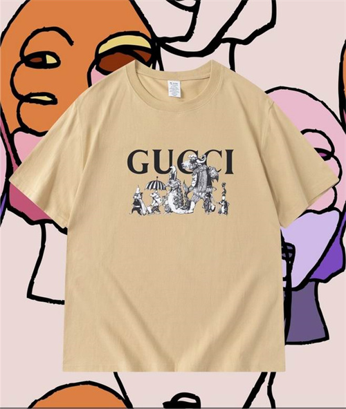 Gucci Round neck T-shirt-M-0810