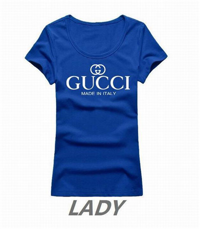 Gucci Round neck T-shirt-W-012