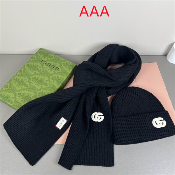 Gucci Hat and scarvf(AAA)-0018