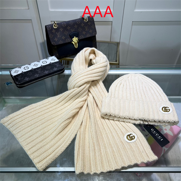 Gucci Hat and scarvf(AAA)-0028