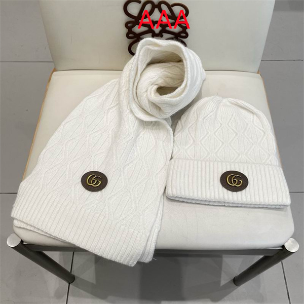 Gucci Hat and scarvf(AAA)-0037