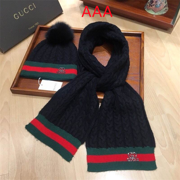 Gucci Hat and scarvf(AAA)-0041