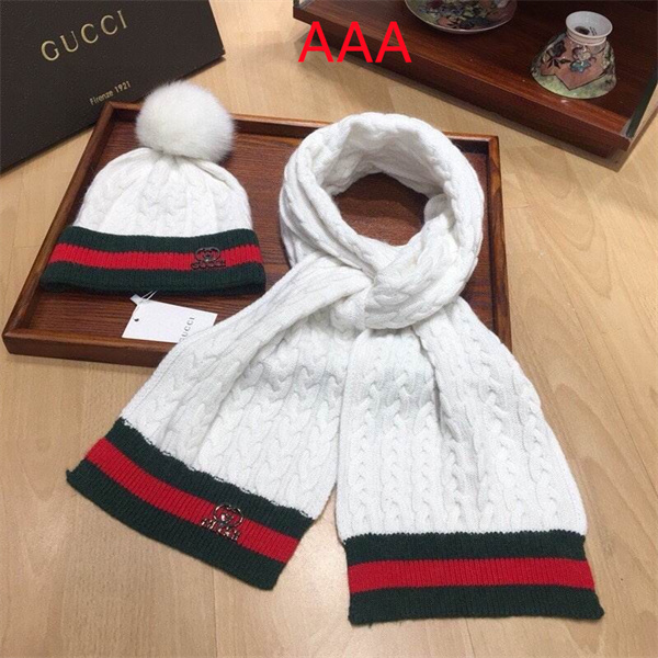 Gucci Hat and scarvf(AAA)-0042