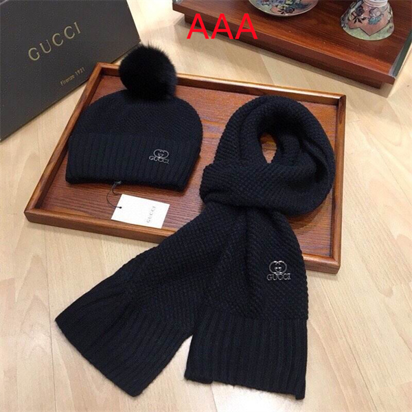 Gucci Hat and scarvf(AAA)-0047