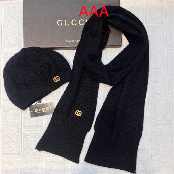 Gucci Hat and scarvf(AAA)-0059