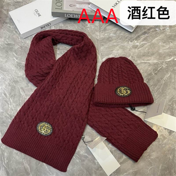 Gucci Hat and scarvf(AAA)-0086
