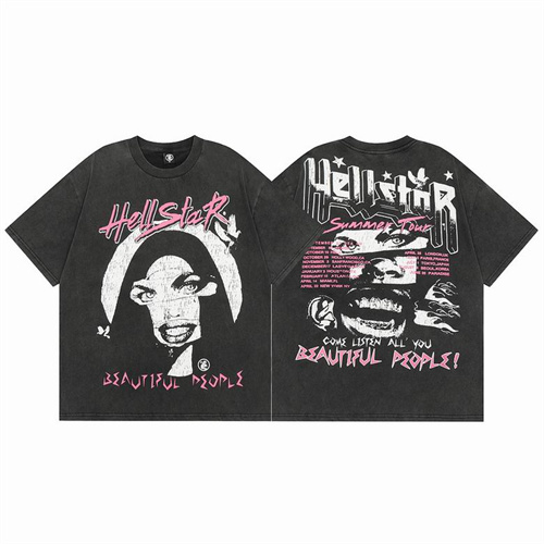 Hellstar Round neck T-shirt-0095