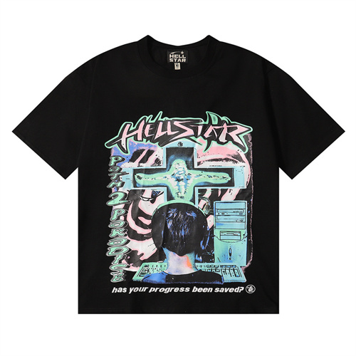 Hellstar Round neck T-shirt-0217