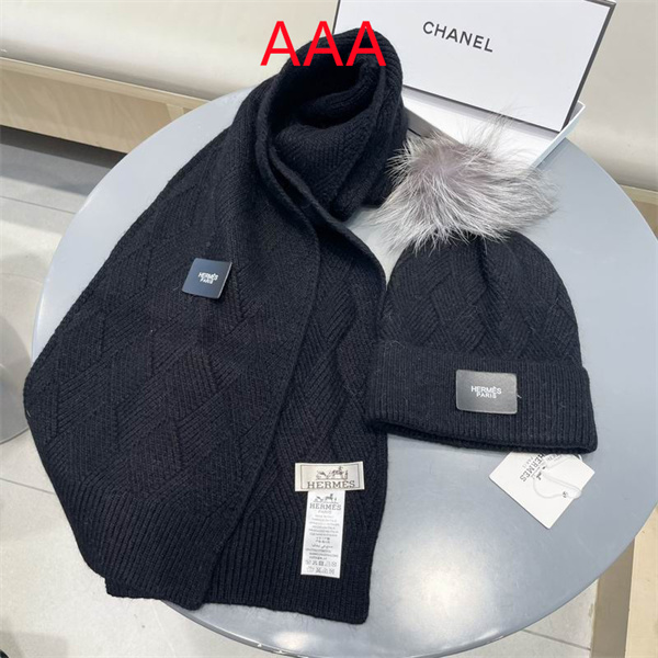 Hermes Hat and scarvf(AAA)-0006