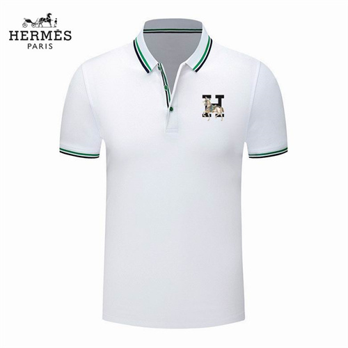 Hermes Lapel T-shirts-M-0059