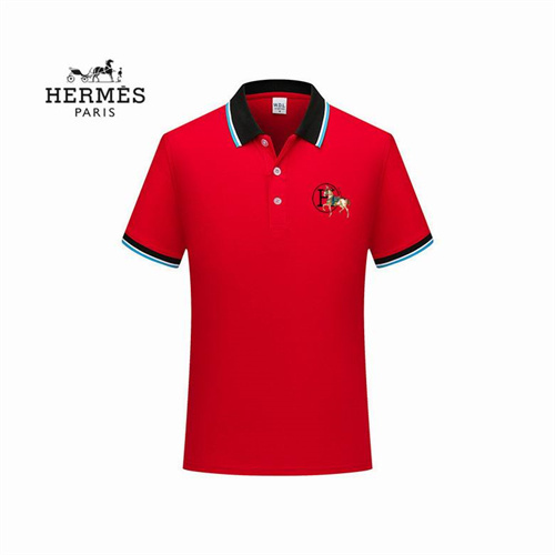 Hermes Lapel T-shirts-M-0068