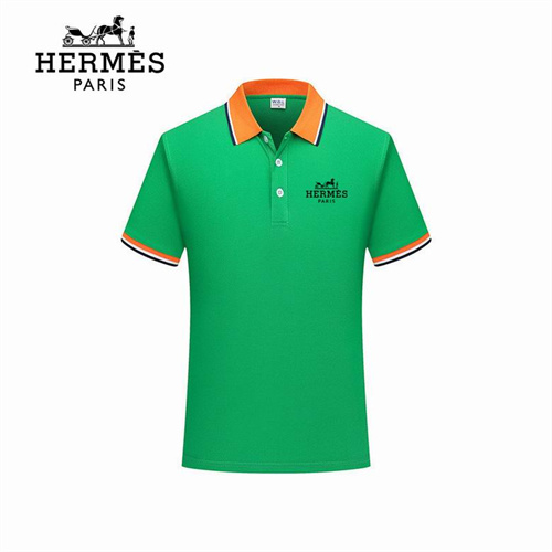 Hermes Lapel T-shirts-M-0097
