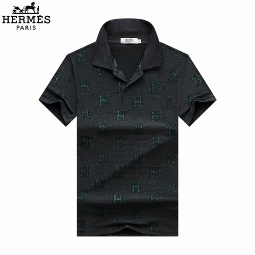 Hermes Lapel T-shirts-M-0117