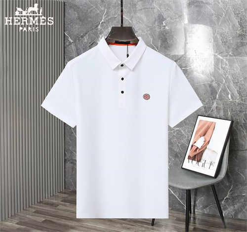 Hermes Lapel T-shirts-M-0129