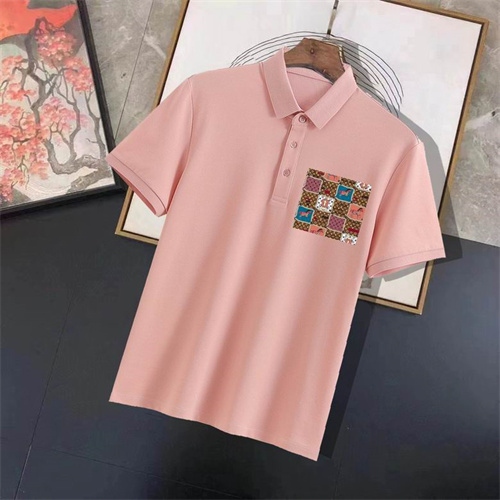 Hermes Lapel T-shirts-M-0001