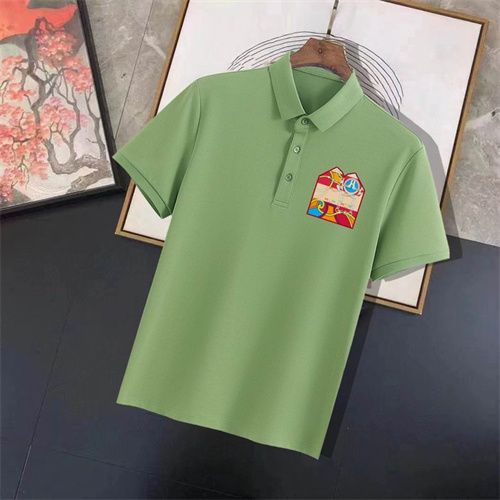 Hermes Lapel T-shirts-M-0011