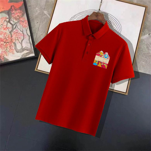 Hermes Lapel T-shirts-M-0012