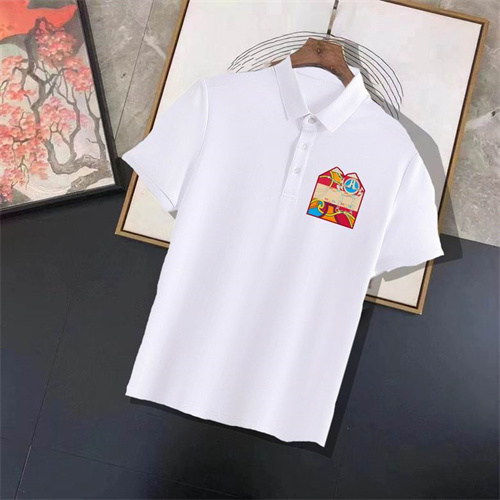 Hermes Lapel T-shirts-M-0013