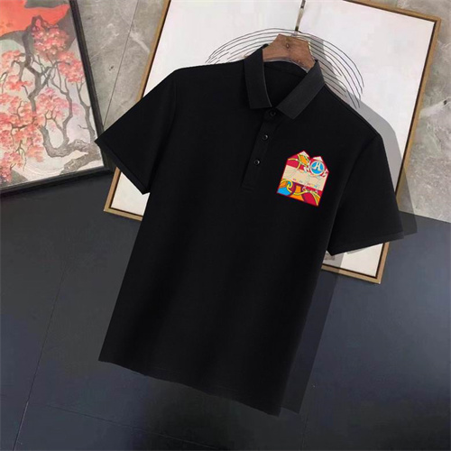 Hermes Lapel T-shirts-M-0016