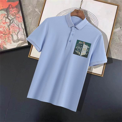 Hermes Lapel T-shirts-M-0027