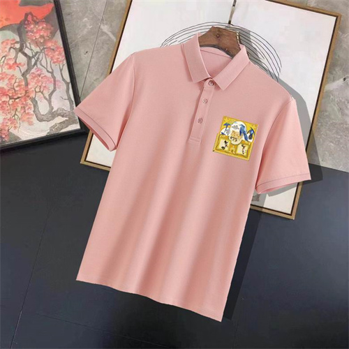 Hermes Lapel T-shirts-M-0028